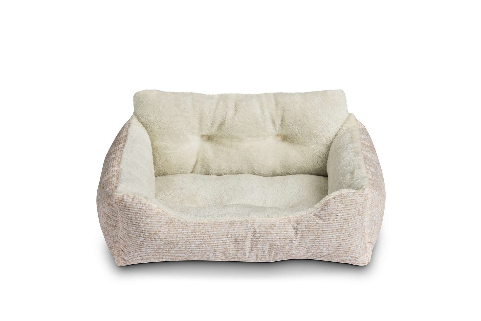 Lounger Small Dog Bed, Black 21" X 17"