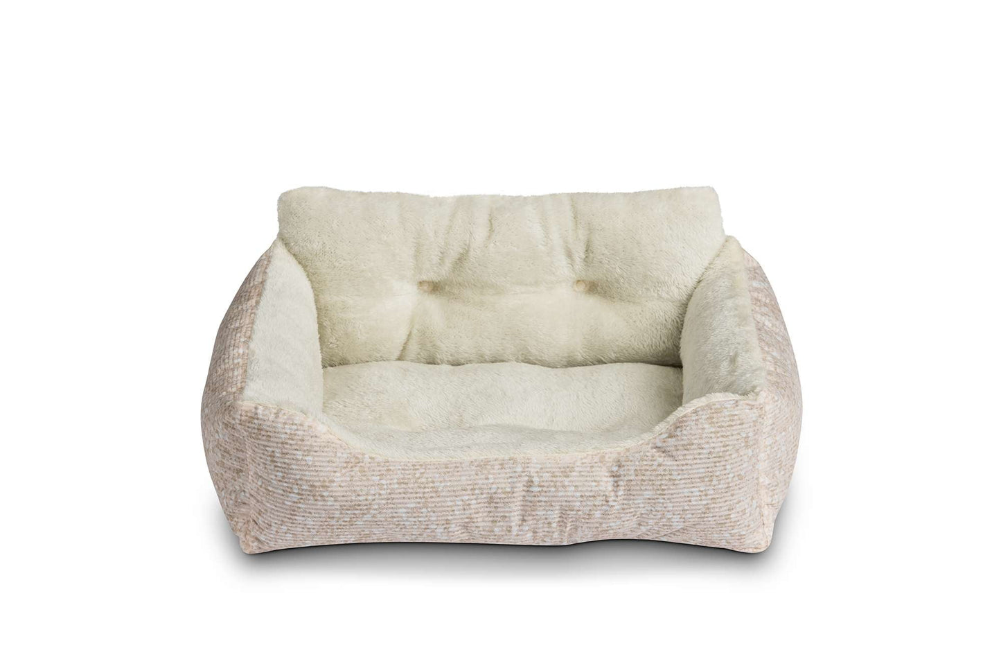 Lounger Small Dog Bed, Black 21" X 17"