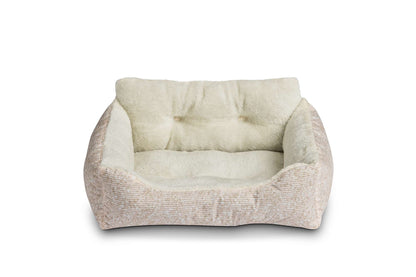 Lounger Small Dog Bed, Black 21" X 17"