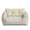 Lounger Small Dog Bed, Black 21" X 17"